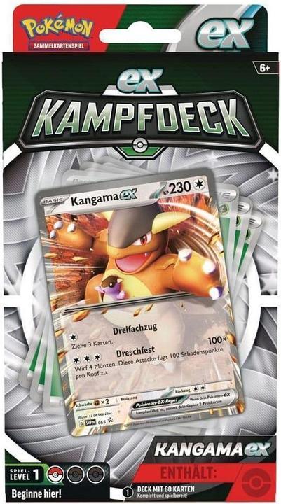 Produktbild Pokémon TCG présentoir EX-Kampfdeck Octobre 2023 (6) *ALLEMAND* (Deutsch, Booster Display)