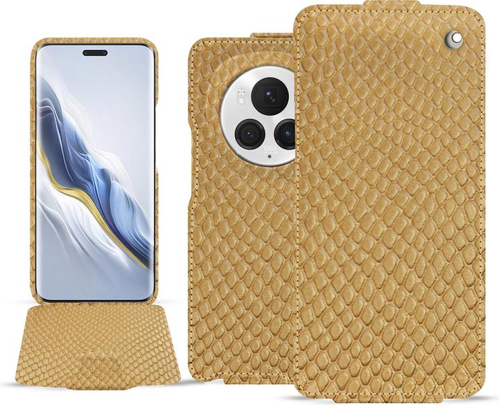 Actual product image Noreve Vertical leather shell (Honor Magic6 Pro)