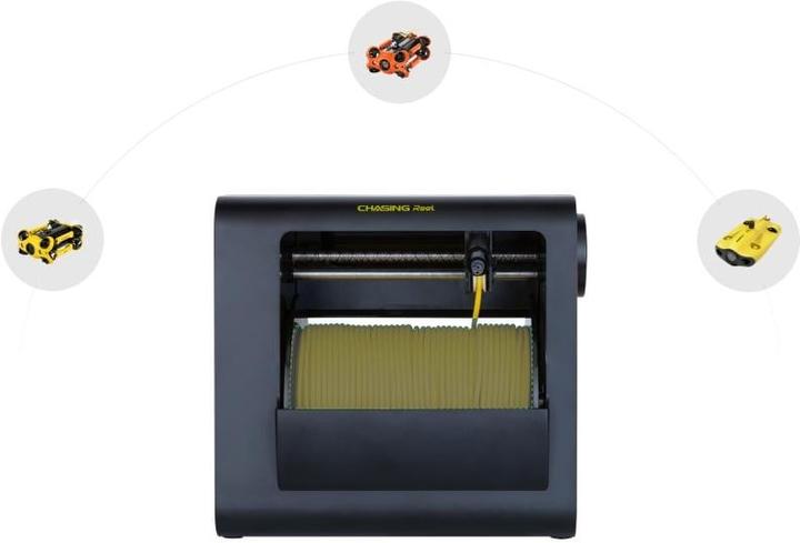 Actual product image Chasing Cable reel with hand crank without cable
