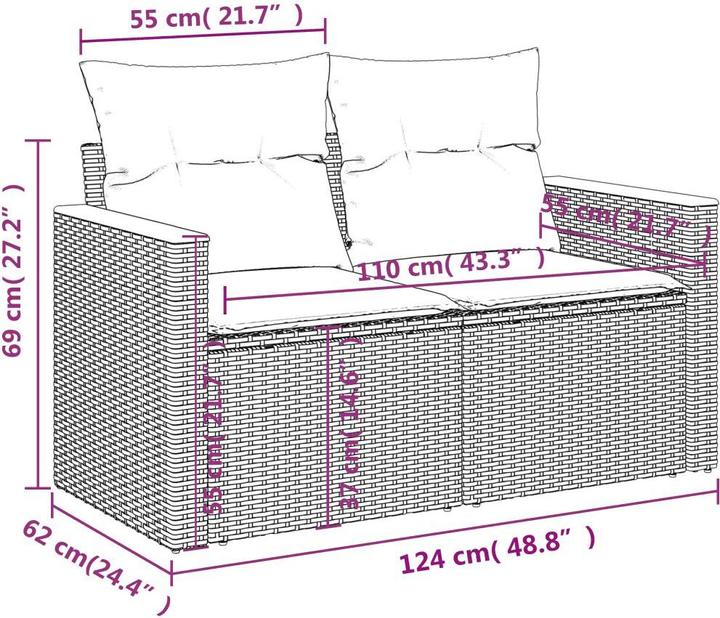 Actual product image VidaXL Zena