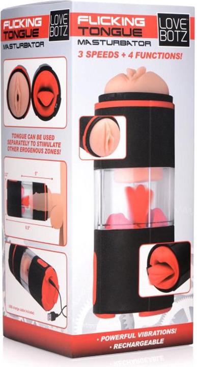 Actual product image XR Brands Flicking Tongue
