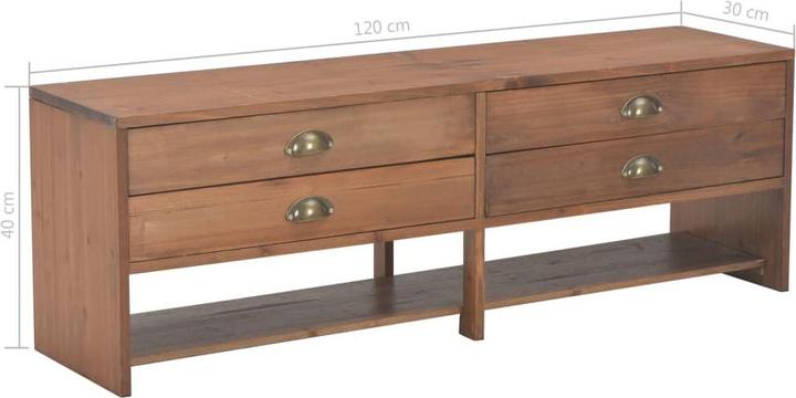 VidaXL Nathanael (120 x 30 x 40 cm)