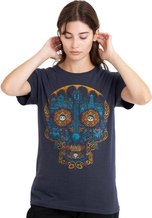 Actual product image The Nightmare Before Christmas Unisex Adult Monster Jack Sally Drawing T-Shirt (XL)