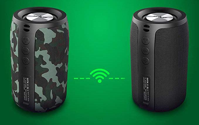 Produktbild PhoneLook Zealot S32 Outdoor Bluetooth Lautsprecher Kompakter Speaker BT5.0 Camouflage