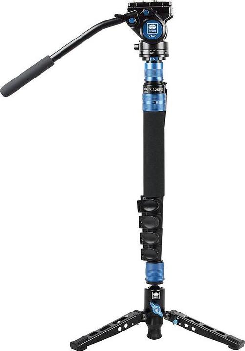 Produktbild Sirui P-325FS Carbon Einbeinstativ 148cm mit VA-5 Videoneiger (Neuheit) (Metall, Carbon)