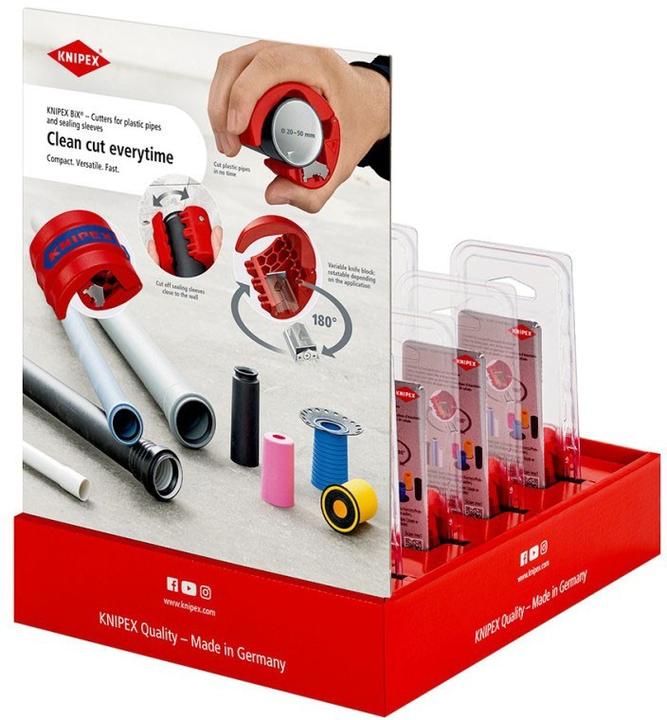 Actual product image Knipex 00 18 01 V43 Counter display 8x 90 22 10 BK (250 mm)