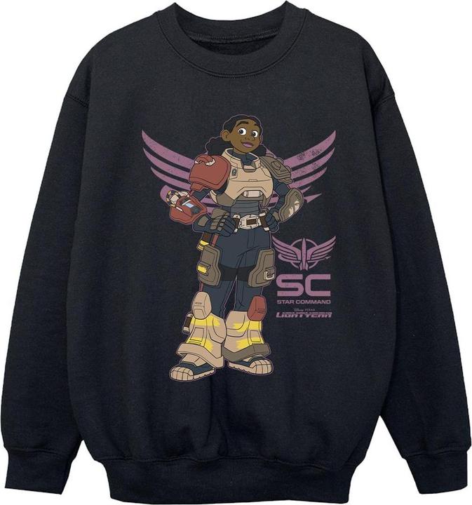 Actual product image Disney Girls Lightyear Izzy Star Command Sweatshirt (152, 158)