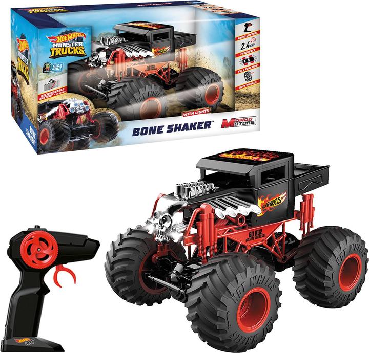 Actual product image Happy People Monster Trucks Bone Shaker Remote Control Car black