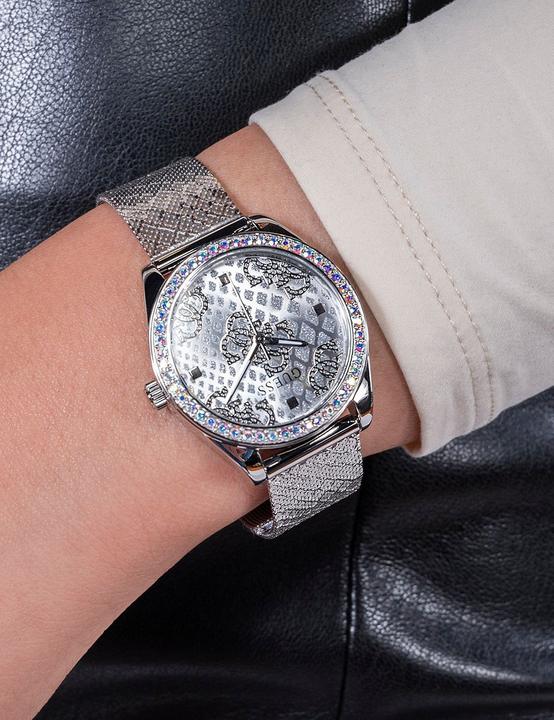 Image du produit Guess - Montre analogique pour dames, ton argent, GW0748L1