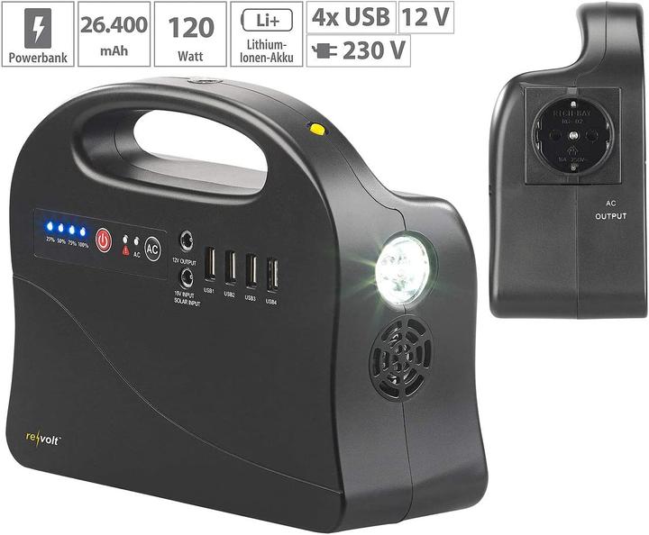 Produktbild Revolt Solar-Konverter (97 Wh, 1.20 kg)