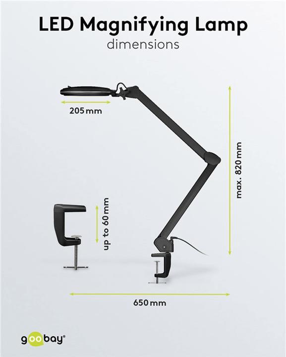 Produktbild Goobay Lupenleuchte (800 lm)
