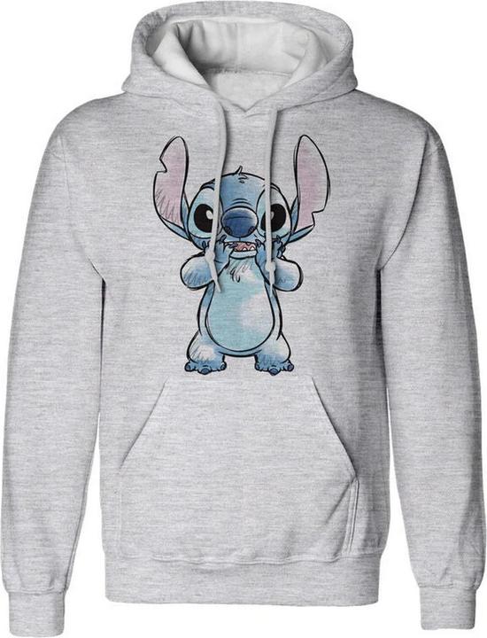 Produktbild Lilo & Stitch Hands On Face Kapuzenpullover (L)
