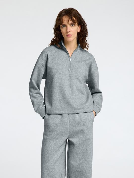 Actual product image Selected Femme High Neck Sweatshirt with Zipper (3XL)