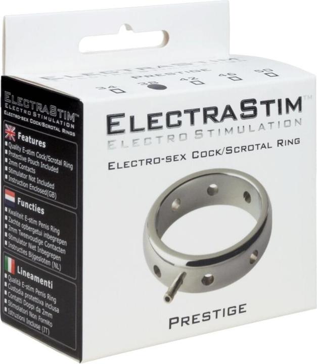 Actual product image ElectraStim - Prestige Elektromagnetischer Penisring Aus Metall 38 mm (3.80 cm)