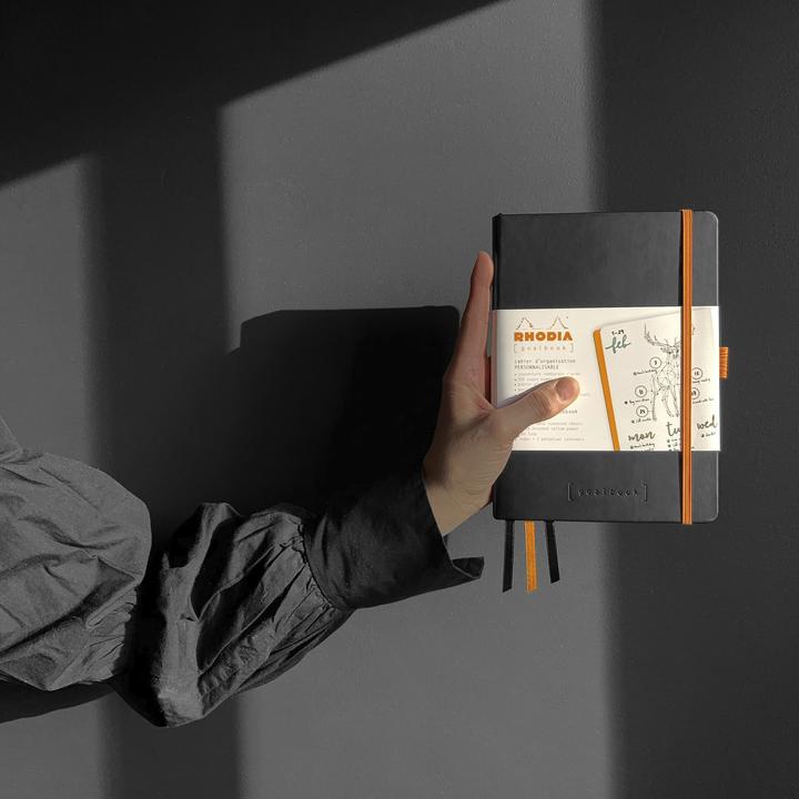 Actual product image Rhodia Rhodiarama Goalbook (A5, Checked, Hardcover)
