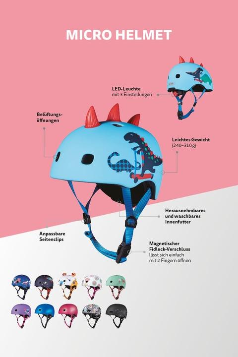 Actual product image Micro Helmet (52 - 56 cm)