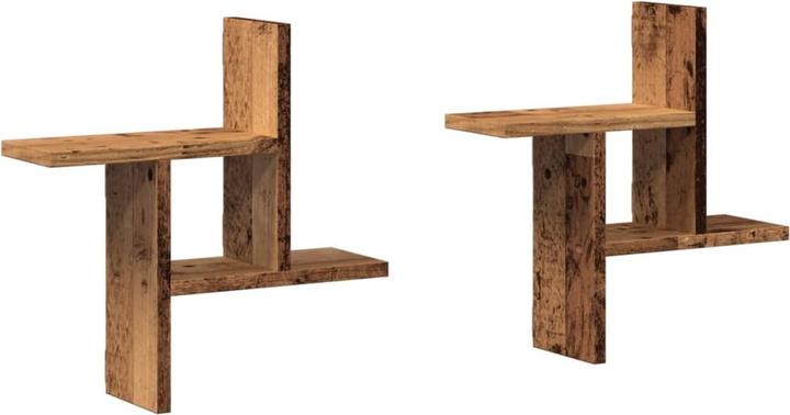 Immagine prodotto VidaXL Mensole a muro 2 pezzi look (38 x 12 x 38 cm)