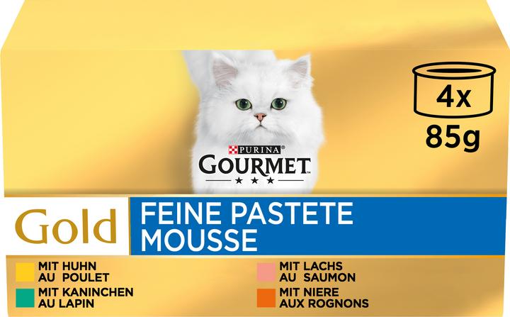 Gourmet d'or (Adulte, 4 pcs, 85 g)