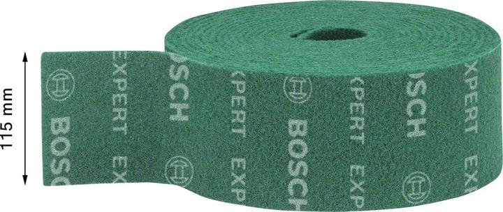 Actual product image Bosch Professional Zubehör Expert N880 fleece roll for hand sanding, 150 mm x10 m, cleaning, 10 pcs.