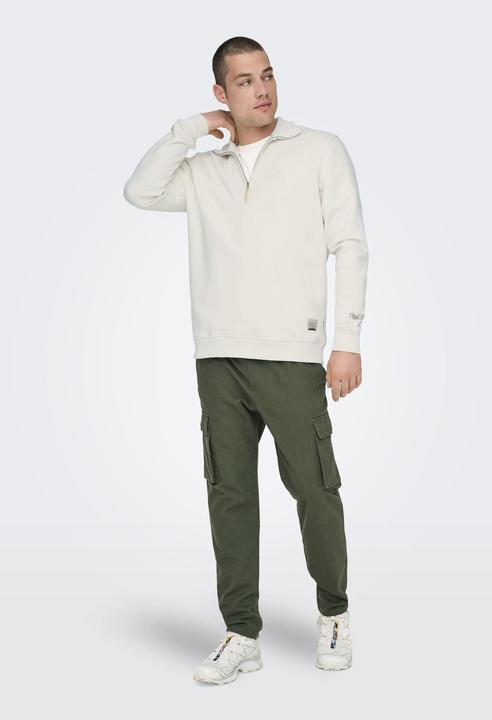 Actual product image Only & Sons Regular fit High neck sweatshirt Sweatshirt (XXL)