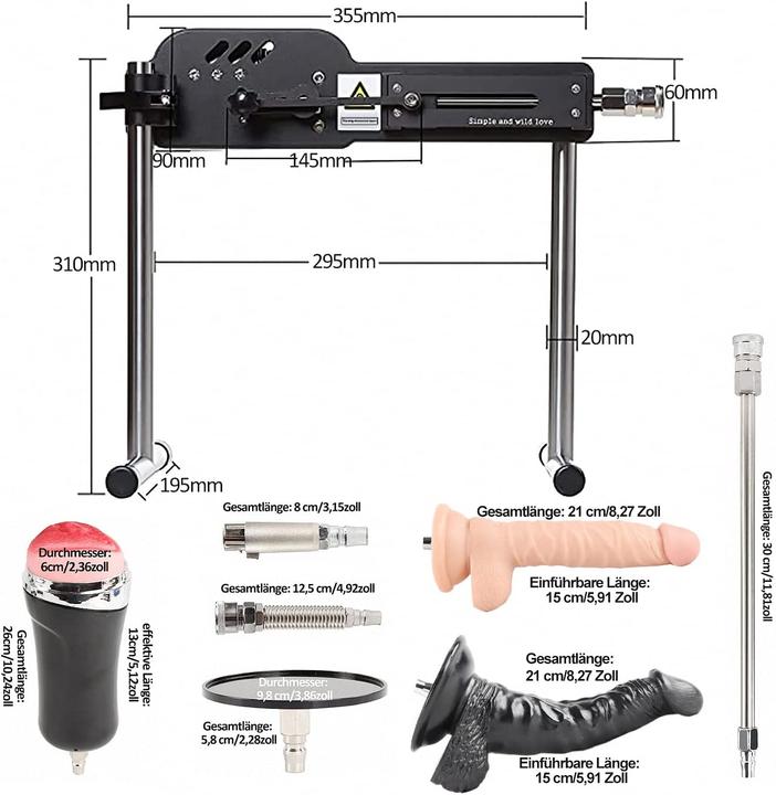 Produktbild Fredorch Sex Machine
