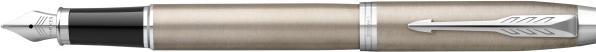 Image du produit Parker Stylo plume IM Brushed Metal C.C. M (Acier inoxydable, Noir, 1 x)