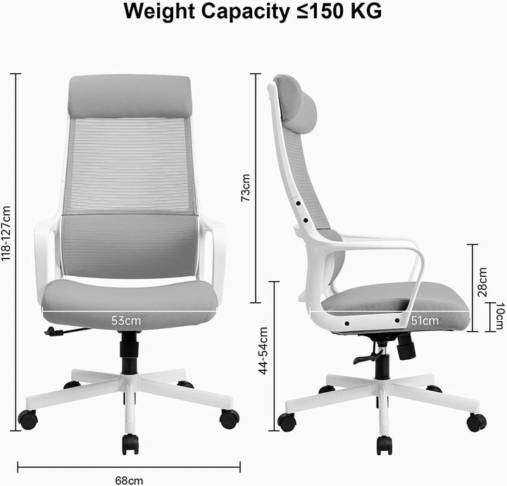 Immagine prodotto Melokea Sedia da ufficio ergonomica