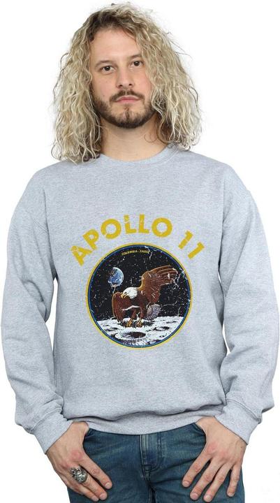 Actual product image Nasa Mens Classic Apollo 11 Sweatshirt (L)