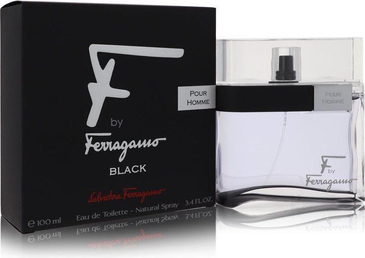 Actual product image Salvatore Ferragamo F Black by Eau de Toilette Spray 50 ml (Eau de toilette, 50 ml)