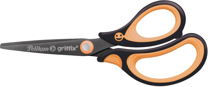 Produktbild Pelikan griffix Schulschere, spitz, Neon Black (15 cm)