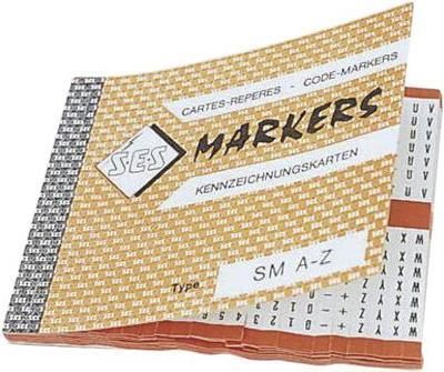 Produktbild Rs Pro Kabelmarker Heft Zahlen-Symbole-Buchst.