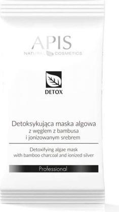Apis Natural Cosmetics Apis - Detox Algae Mask Detoxifying Algae Mask From Carbon From Bamboo And Ionized Silver 20G