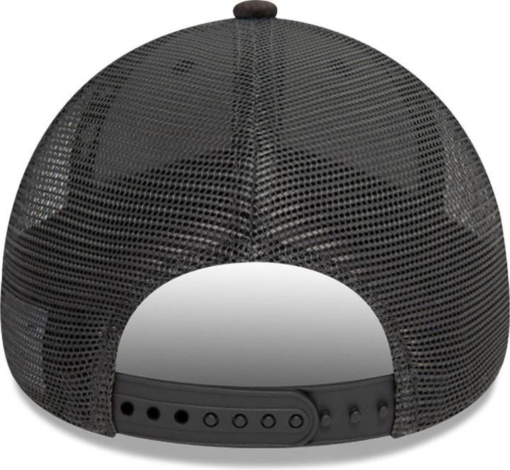 Actual product image New Era 9Forty Mesh Snapback Cap - Suede Mclaren Charcoal