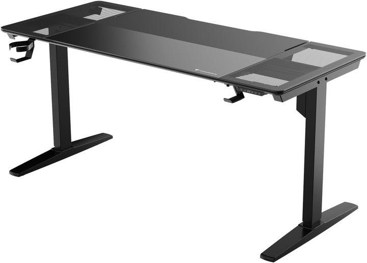 Thunder X3 ThunderX3 LAB-X Gaming Table - Adjustable height Silent motor - Tempered Glass - with Mesh side...