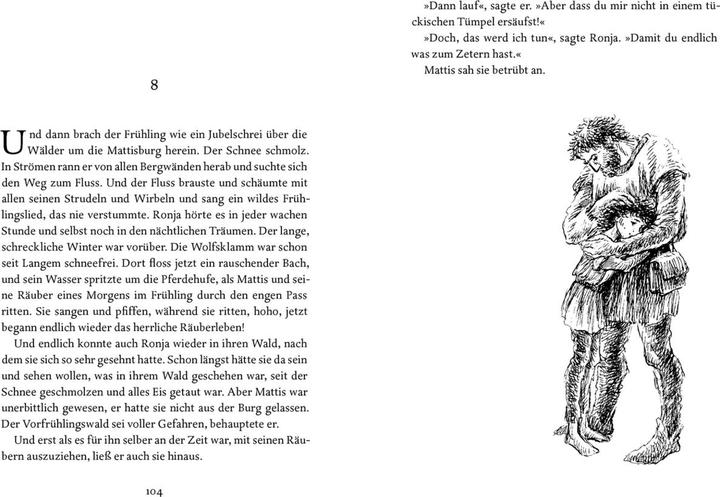 Produktbild Ronja, Räubertochter (Deutsch, Astrid Lindgren, 1982)