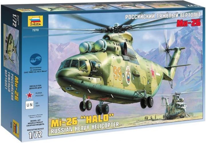 Actual product image Carson 1:72 Transport Helicopter MIL Mi-26 HALO
