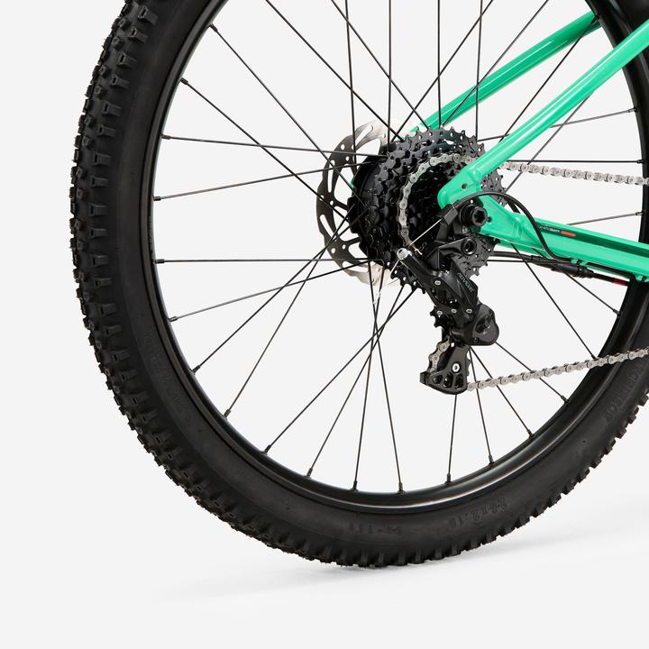 Actual product image Rockrider Kinderfahrrad E-Mountainbike 26 Zoll E-EXPL 900 grün (66.04 cm)