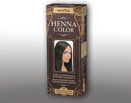 Produktbild Venita - Henna Color Coloring Lotion From Henna 19 Chocolate 75Ml (19 Czarna Czekolada)