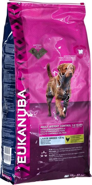 Image du produit Eukanuba Dog Weight Control Large (Adulte, 1 pcs, 15000 g)