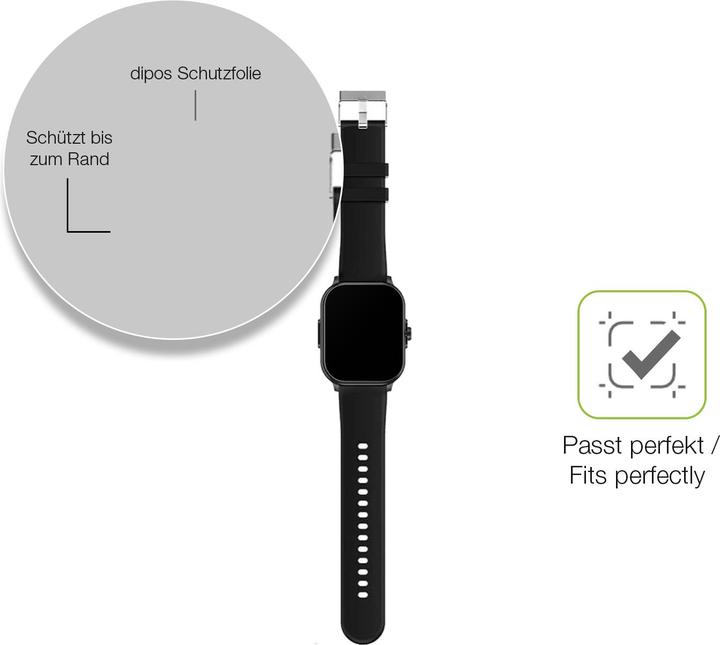 Actual product image Dipos Full Cover Screen Protector Matte