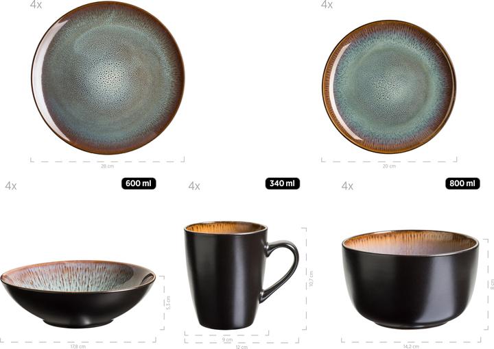 Actual product image Mäser Teona (20 Piece)