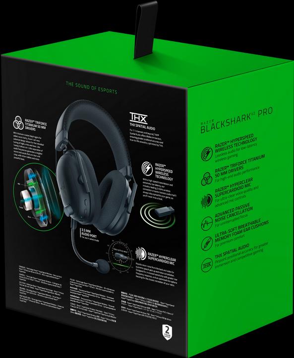 Produktbild Razer Blackshark V2 Pro (Kabellos)