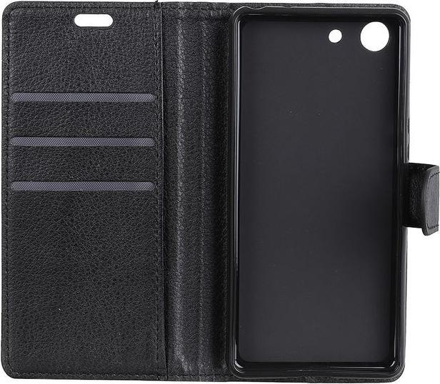 Actual product image MU Classic Litchi Bookcover Series (Sony Xperia XZ4 Compact)
