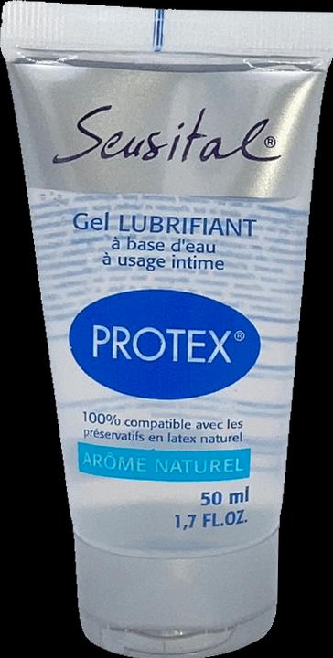 Actual product image Protex Sensital" Arôme Natural, 50ml condom-friendly lubricant from France (50 ml)