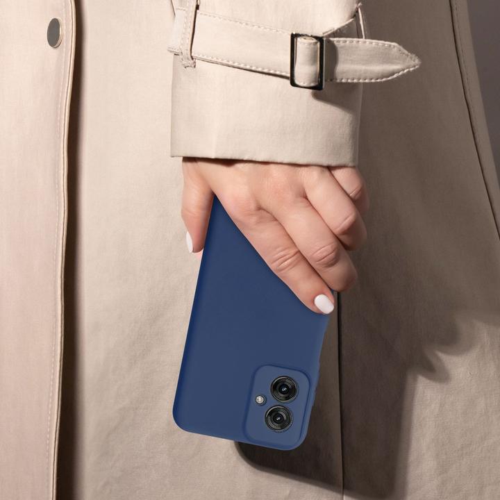 Immagine prodotto Cadorabo Custodia per Motorola Moto G55 TPU Liquid Silicone Case (Motorola Moto C)