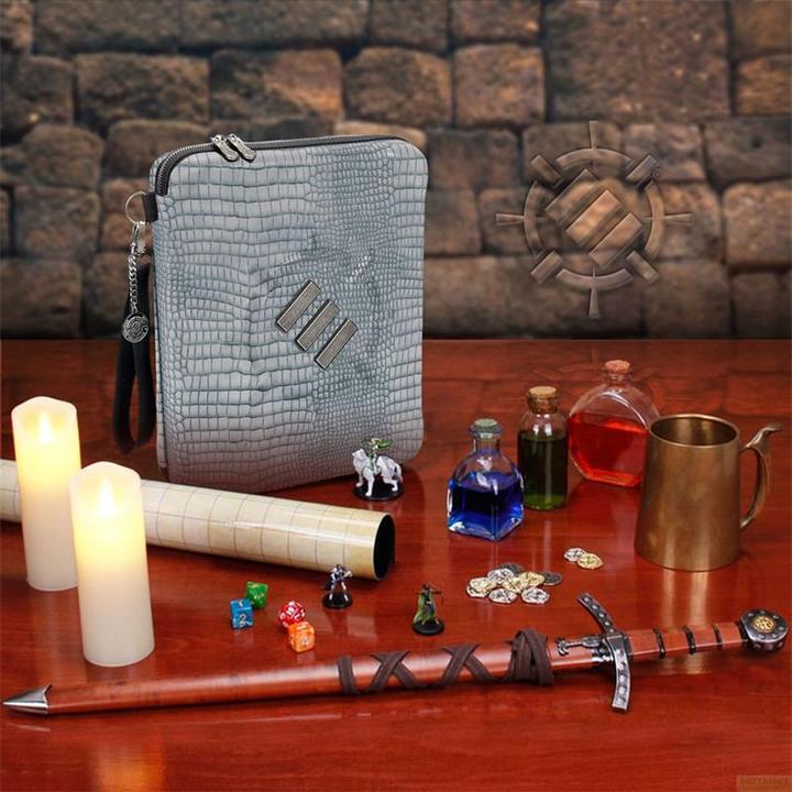 Actual product image Enhance RPG Series Collector's Edition Organizer Case Silver