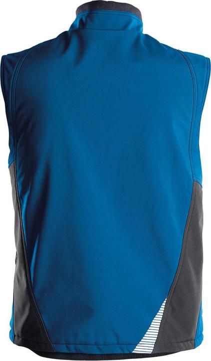 Produktbild Dassy Softshell-Weste Fusion azurblau/anthrazitgrau Gr. 2XL (XXL)