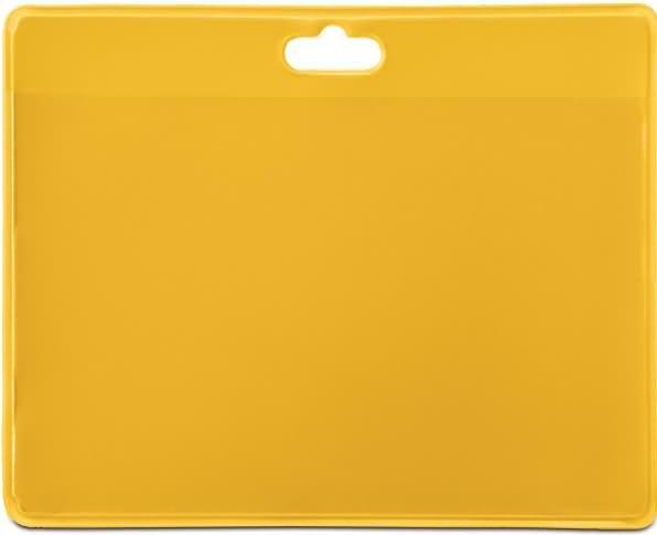 Image du produit Tarifold Badge 70x100mm PVC jaune UE=30 pièces