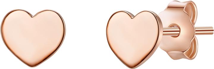 Glanzstücke München Damen Herz Sterling Silber roségold - 10116 (Sterling Silber)