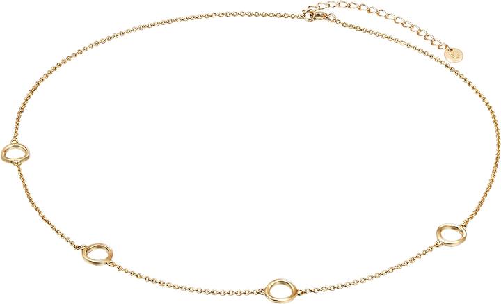 Actual product image Glanzstücke München Ladies sterling silver yellow gold 40.0 cm base chain + 5.0 cm extension - 10254 (Sterling Silver, 40 - 45 cm)